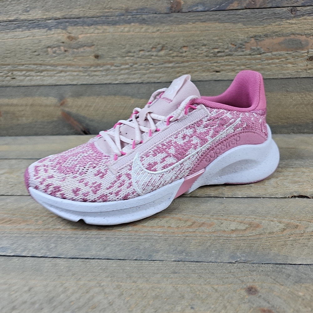 Nike SuperRep Go 3 Next Nature Women's Shoes Desert Berry/ Sail NEW - Picture 2 of 10